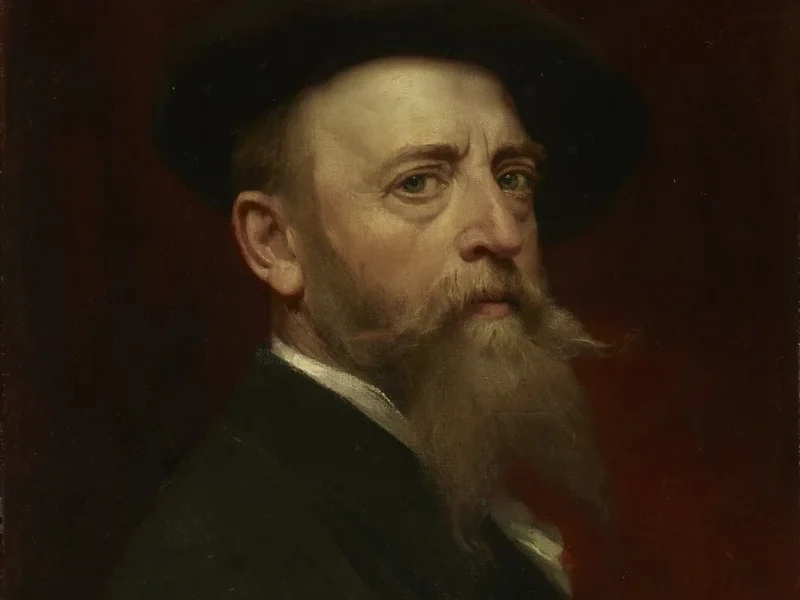 1844-Léon Gaud - Autoritratto